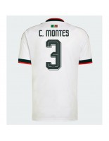 Mexiko Cesar Montes #3 Venkovní Dres MS 2026 Krátký Rukáv